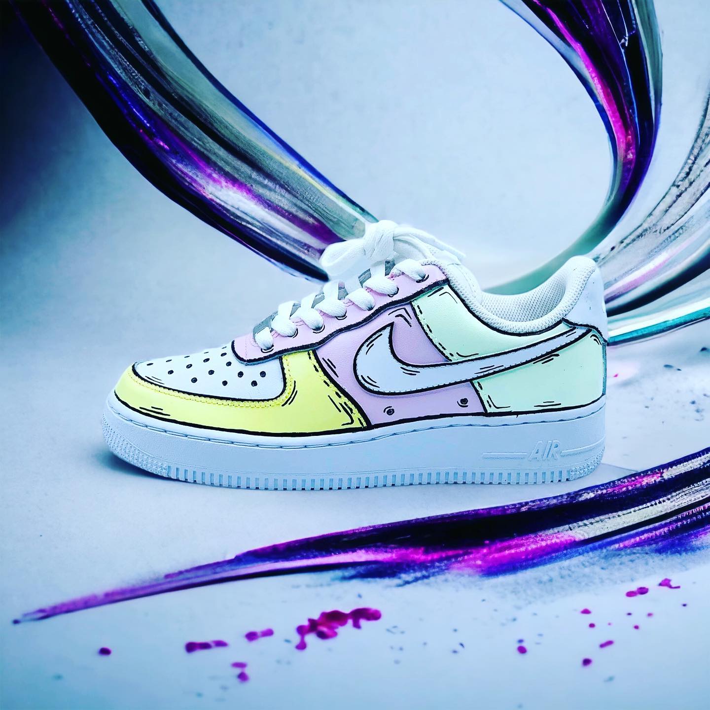 Af1 best sale drawn on