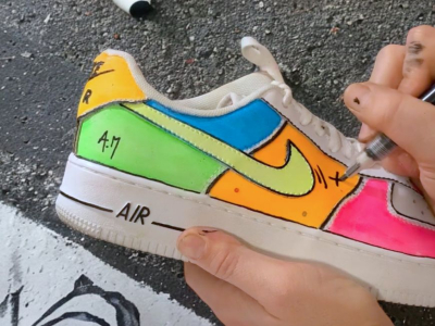 Draw on your trainers